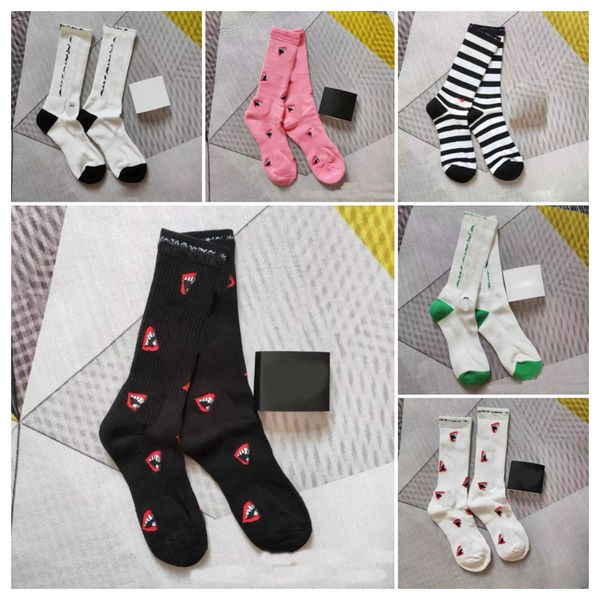 Men's Socks Designer For Autumn And Winter Warmth Mens Womens Long White Personalized Embroidery Designers Sports - Apparel - menswatches1cool