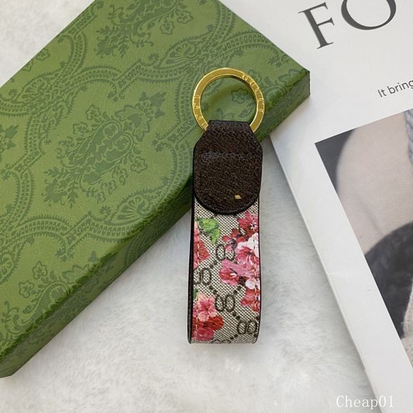 Handmade designer keychains dragonne multicolor key chain women men brown leather bag wallet lanyard plated gold accessories dragonne keychain letter - Fashion Accessories - menswatches1cool