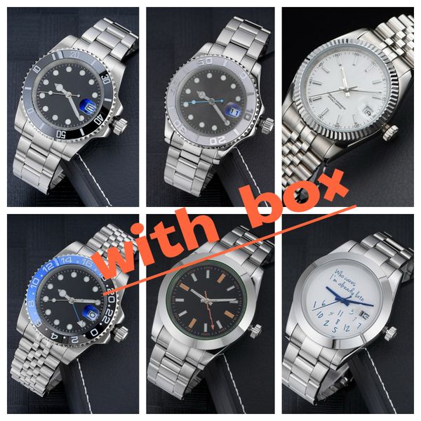 Mens Mechanical Watches 36/41MM Automatic Full Stainless steel Luminous Waterproof 28/31MM Quartz Women Watch Couples Style Classic Wristwatches montre de luxe - Watches - menswatches1cool