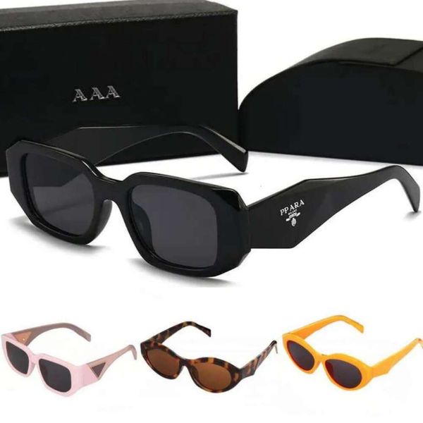 luxury Designer Sunglasses Womens Mens Wearing Outdoor Shades Fashion Senior Eyewear For Women Eyeglasses Frame Vintage Sun Glasses Triangular Signature With box - Fashion Accessories - menswatches1cool