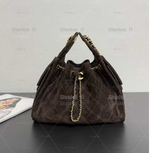 Evening Bags Designer shoulder diamond check long chain fashion bucket crossbody bag Big homeless person 25 suede leather grey casual luxury brand Medium hobo - Bags, Luggage & Accessories - menswatches1cool