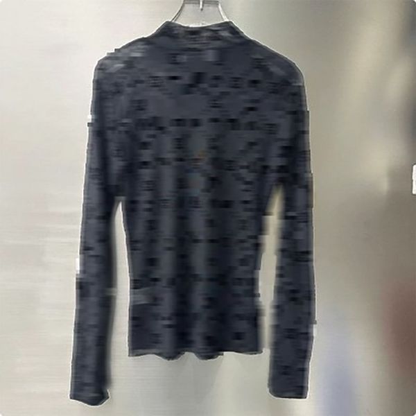 Women's T Shirts Gotoola 2023 High Version Spot Small Mesh Top Overclothes Moon Long Sleeve Bottoming Shirt Lace Sexy Girl Style - Apparel - menswatches1cool