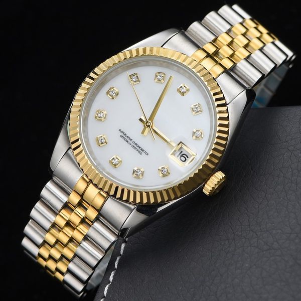 ZDR Couples Watches 28/31/36/41MM Size Stainless steel strap Japanese Quartz movement Wristwatches Super Luminous Women Men Watch Gifts - Watches - menswatches1cool