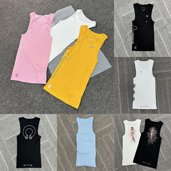 Designer Womens Tank Top Letter Pattern Print Cotton Vest Luxury Summer Casual Slim Sleeveless Vest Top for Women - Apparel - menswatches1cool